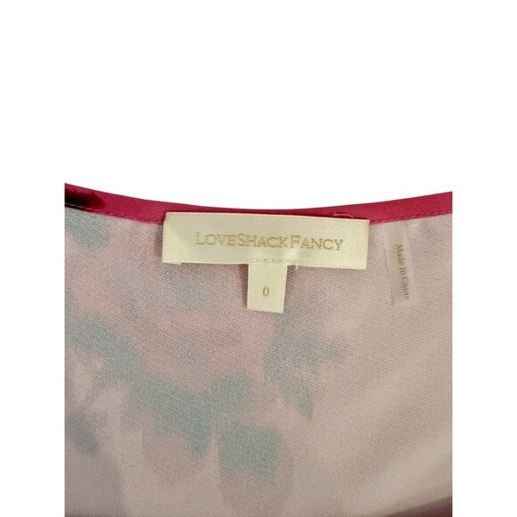 Loveshackfancy Renaissance Rainfall Charm Joelette Midi-Dress - Size 0 - Picture 5 of 9